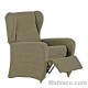 Funda de Sillón Relax Elástica Aquiles Beige Oscuro