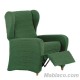 Funda de Sillón Relax Elástica Aquiles Verde