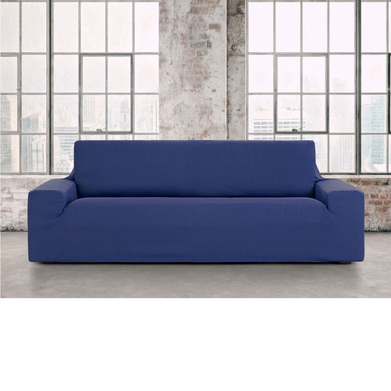 Funda de sofá elástica Ulises Azul