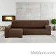 Funda Chaise Longue Ulises Izquierda Marrón