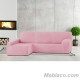 Funda Chaise Longue Ulises Izquierda Rosa