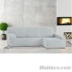 Funda Chaise Longue Ulises Derecha Gris perla
