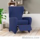 Funda de Sillón Relax elástica Ulises Azul