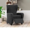 Funda de Sillón Relax elástica Ulises Gris Oscuro