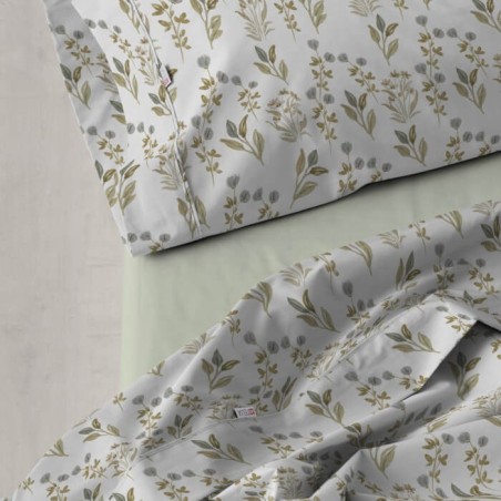 Juego de Sábanas Laia Piedra Estela 100% Algodón