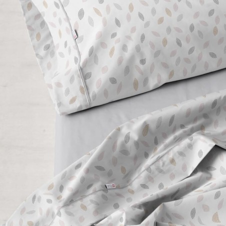 Juego de Sábanas Lucy Naranja Estela 100% Algodón