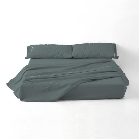 Juego de Sábanas Lisa Gris