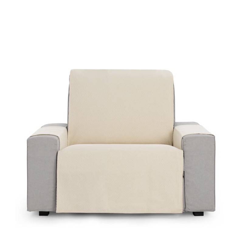 Cubre Sofá Jacquard Francesca 100% Algodón Eysa Crudo