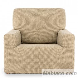 Funda de Sofá Bielástica Thor Beige 1 plaza