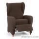 Funda de Sillón Relax Bielástica Thor Marrón