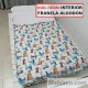  Saco Nórdico Bebé Franela Algodón Invierno Dinosaurios Con Cremallera y Fuelle Royal 