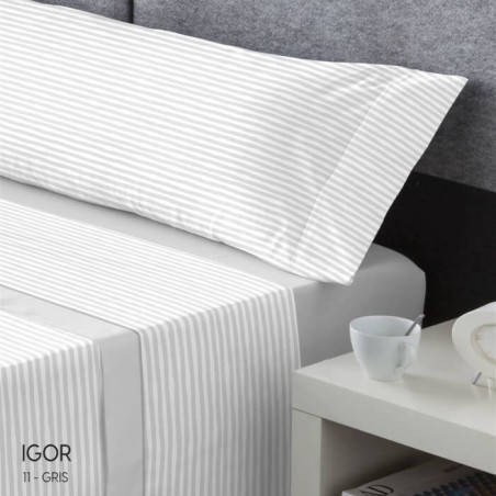 Juego de Sábanas Coralina Igor Gris