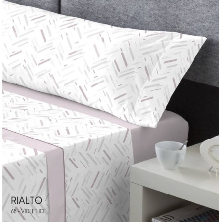 Juego de Sábanas Coralina Rialto Violet Ice