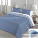 Edredón Comforter New Makay Sedalina reverso Borreguillo Sherpa Azul