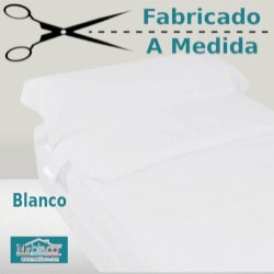 Saco Nórdico Liso Blanco Largos Especiales Fabricado A Medida