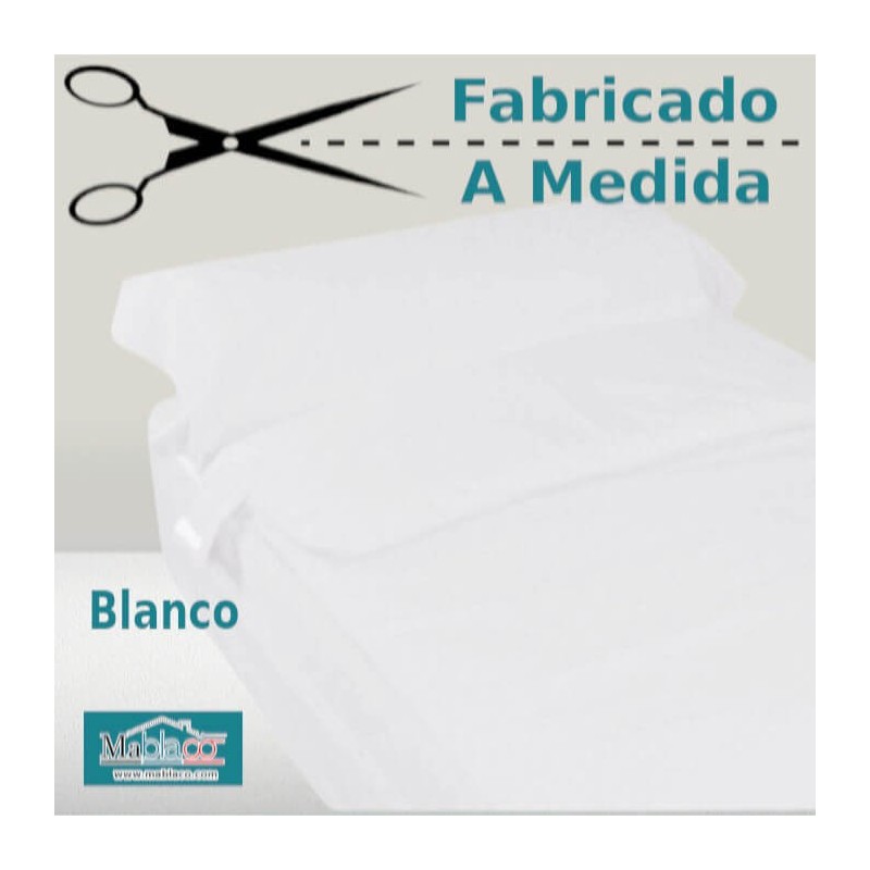 Saco Nórdico Liso Blanco Largos Especiales Fabricado A Medida