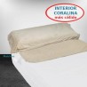 Saco Nórdico Invierno Coralina Liso Bicolor Blanco Beige Royal Cama de Matromonio con Cremallera y Fuelle 	 Saco Nórdico Invierno Coralina Liso Bicolor Blanco Beige Royal Cama de Matromonio con Cremallera y Fuelle