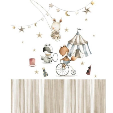 Saco Nórdico Circus Ilustrando tus Sueños 100% Algodón