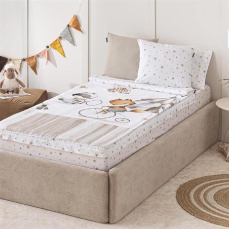 Saco Nórdico Circus Ilustrando tus Sueños 100% Algodón