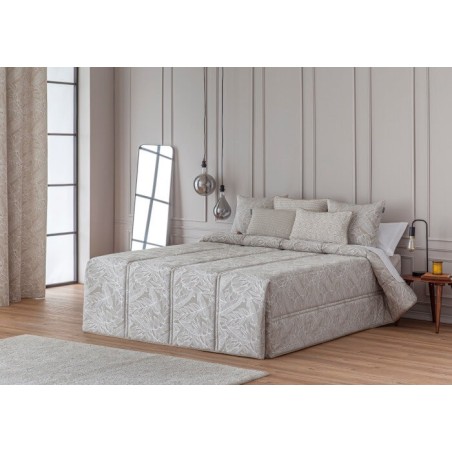 Edredón Comforter Alcala Beige Confecciones Paula