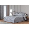 Edredón Comforter Alcala Gris Confecciones Paula