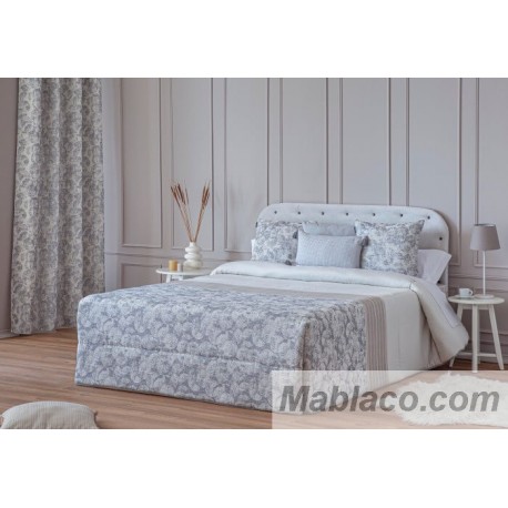 Edredón Comforter Huesca Gris Confecciones Paula