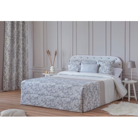 Edredón Comforter Huesca Gris Confecciones Paula