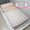 Saco Nórdico interior CoralinaBeige   Invierno Bebé Conejitos Arcoíris Royal Saco Nórdico interior CoralinaBeige   Invierno Bebé Conejitos Arcoíris Royal