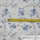 Detalles Funda Nórdica Cuna Bebé Avioncitos azul Royal Reversible 1 pieza