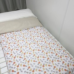 Funda Nórdica Conejitos Arcoíris Reversible 1 pieza Royal