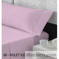Juego de Sábanas Liso Violet Ice Serena