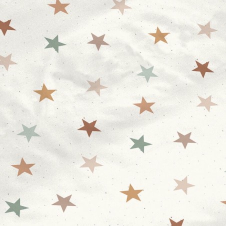 Saco Nórdico Espacio estrellas beig detalle