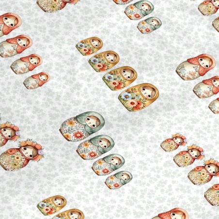 Saco Nórdico Bebé Familia Matrioska detalle