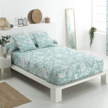 Edredón Ajustable Cayetana Menta