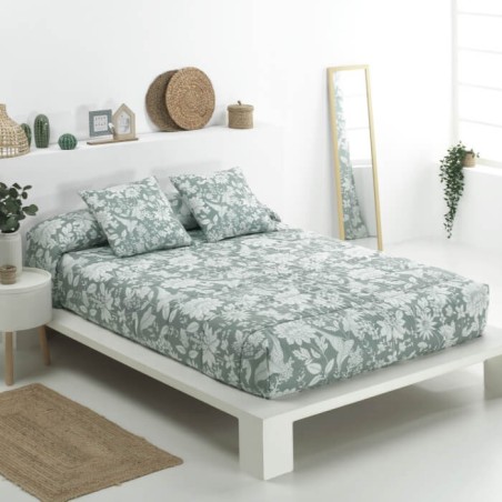 Edredón Ajustable Cayetana Gris