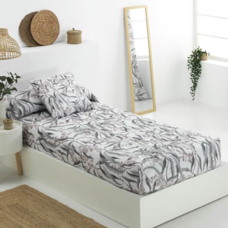 Edredón Ajustable Mimosa Gris