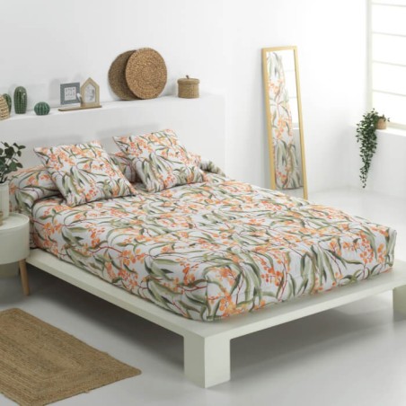 Edredón Ajustable Mimosa Verde