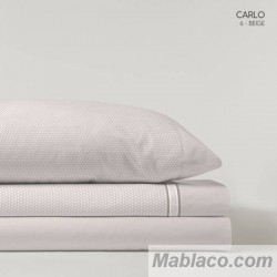 Juego de Sábanas Carlo Beige Kabely Cama 105