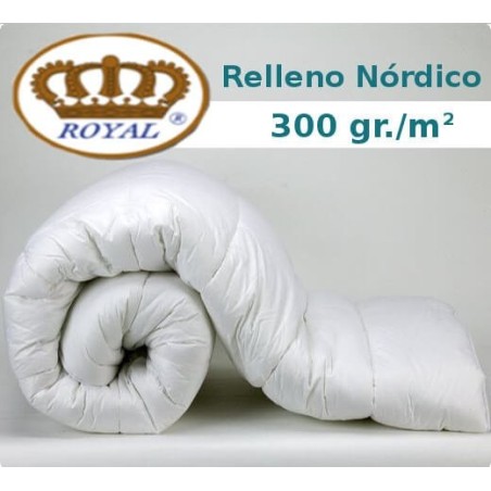 Relleno Nórdico calentito 300 gr Medidas Espaciles Confeccionado a Medida Royal