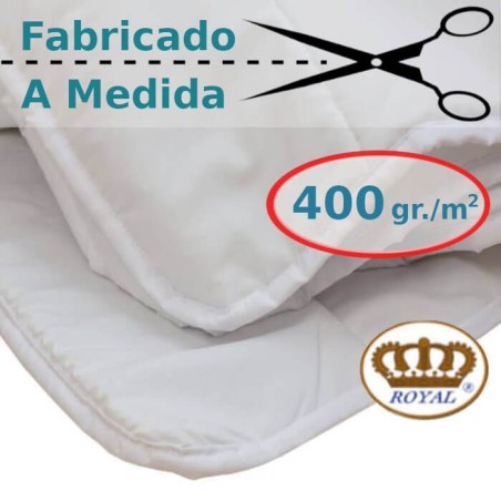 Edredón Relleno Nórdico 400 gr Calentito Confeccionado a Medida (Personalizado) Royal ideal para Invierno