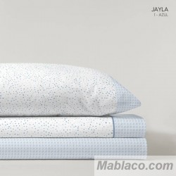 Juego de Sábanas Jayla Azul Kabely