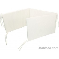 Chichonera Protector acolchado para Cunas color Beige