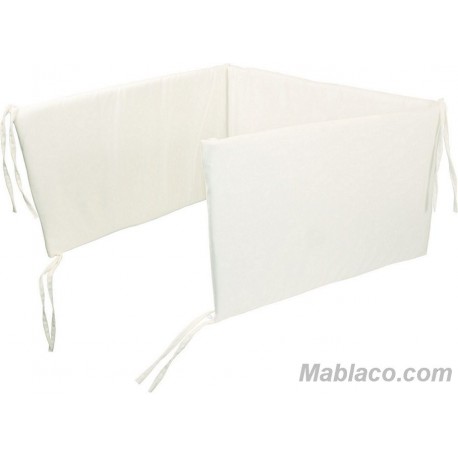 Chichonera Protector acolchado para Cunas color Beige