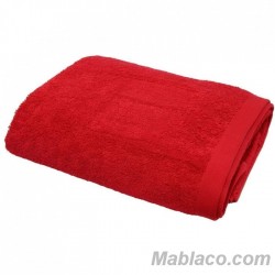 Toallas Baño 600 gr. 100x150 100% Algodón Rojo Alfa Abecé