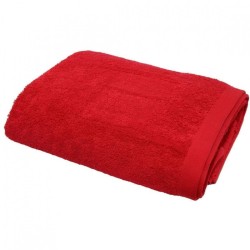 Toallas Baño 600 gr. 100x150 100% Algodón Rojo Alfa Abecé