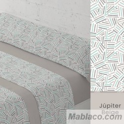 Juego de Sábanas Jupiter Beige El Barco