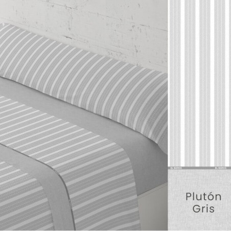 Juego de Sábanas Plutón Gris El Barco