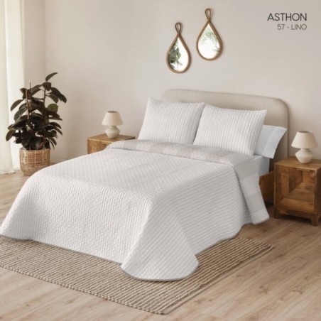 Colcha Bouti Reversible Ashton Lino Reverso