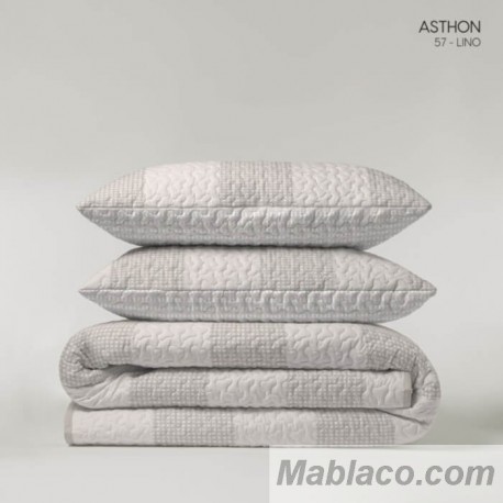 Colcha Bouti Reversible Ashton Lino