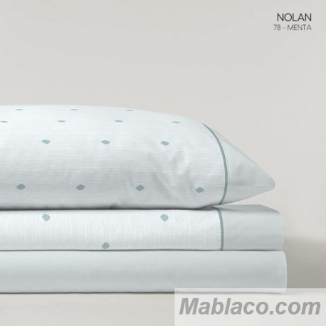 Juego de Sábanas Nolan Menta Serena